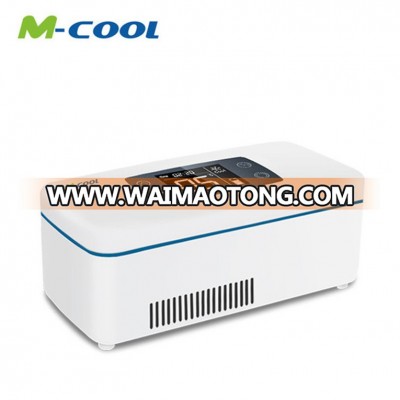 M-COOL China new design medical insulin cooler bag diabetic storage box travel car refrigerator mini fridge freezer 12v 24v