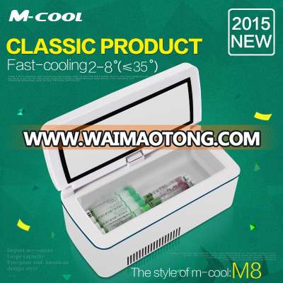 M-COOL 2017 trending products CE&ROHS Approval auto battery powered mini fridge portable wholesale mini refrigerator